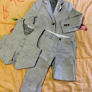 Pantalón, chaleco y saco de Janie and jack